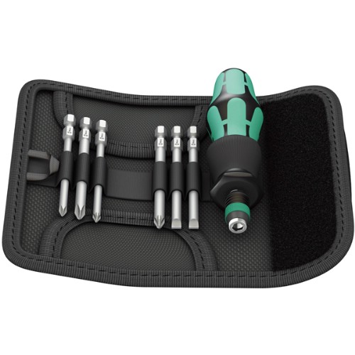 Bitssats 1/4" WERA Kraftform Kompakt 40