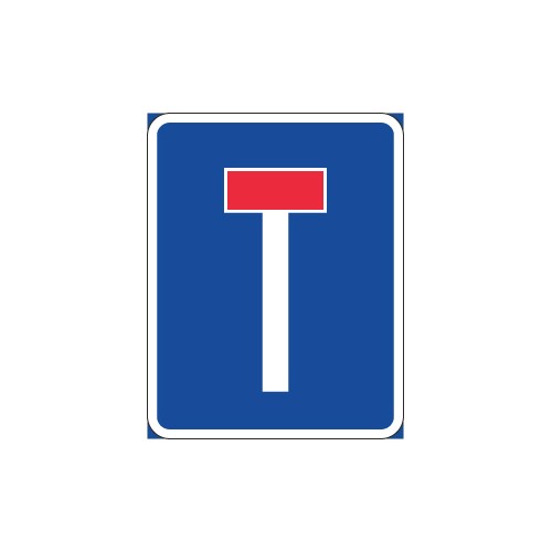 Vägmärke återvändsgränd