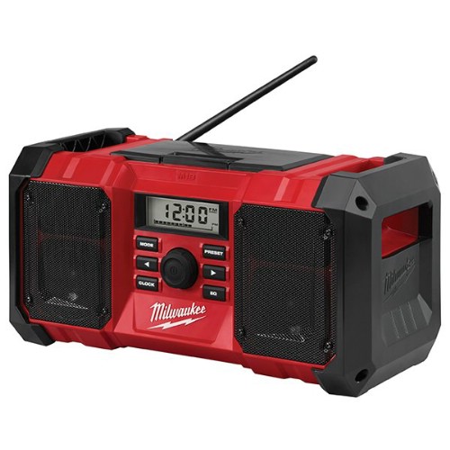Arbetsplatsradio MILWAUKEE M18 JSR-0 18 V utan batteri