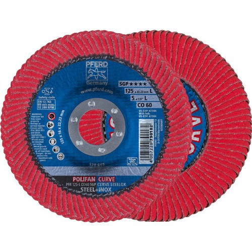 Lamellrondell PFERD PFR CO SGP CURVE STEELOX rundad