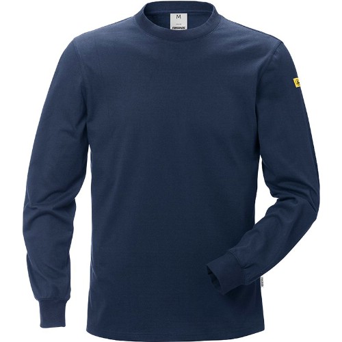 T-shirt FRISTADS 7082 XTM Lång ärm ESD