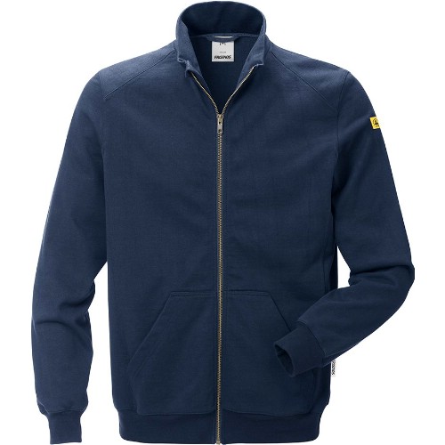 Sweatshirtjacka FRISTADS 4080 XSM ESD