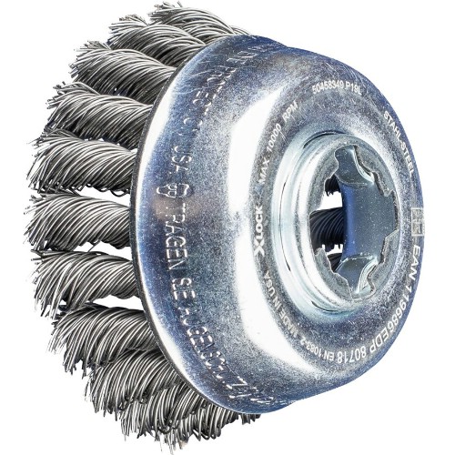 Axialborste PFERD TBG X-Lock Virad Stål