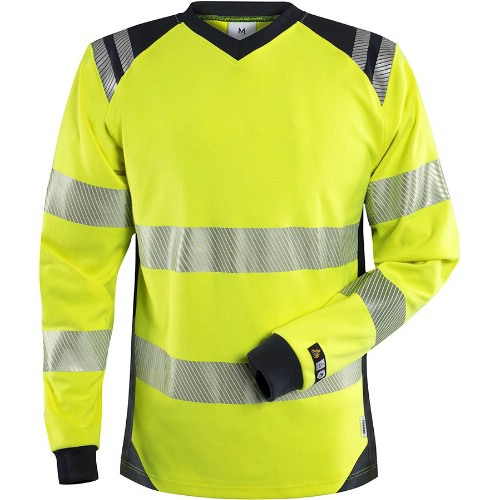 T-shirt FRISTADS 7357 TFL Lång ärm Flamestat Dam