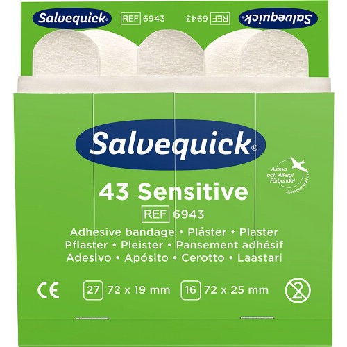 Sensitiveplåster CEDERROTH Salvequick 6943