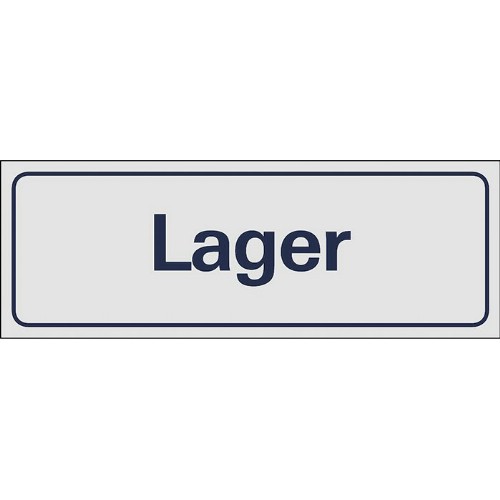Skylt symbol lager