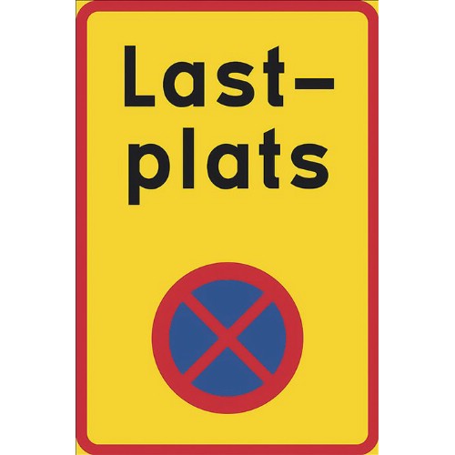 Vägmärke lastplats