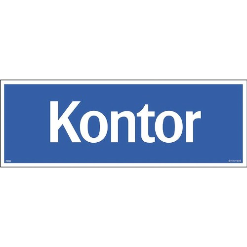 Skylt kontor