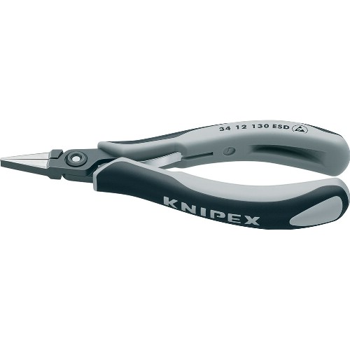 Flacktång elektronik KNIPEX 3412 ESD