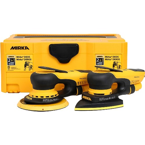 Slipmaskinpaket MIRKA Deros 650CV / Deos 663CV