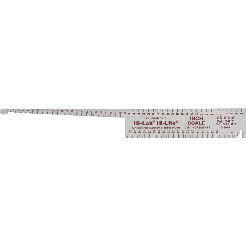 Svetsmått WLDPRO Modell GS 2-612 Hi-Low