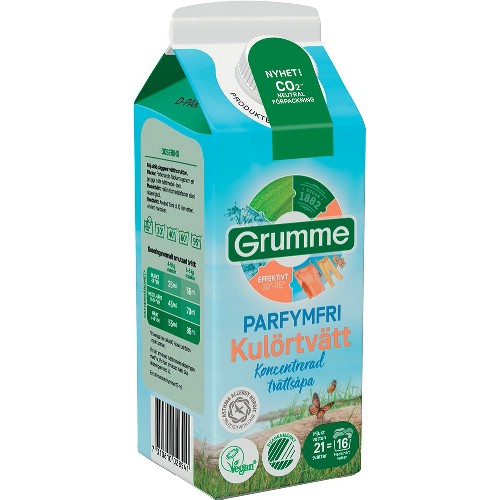 Tvättmedel GRUMME Kulörtvätt parfymfri