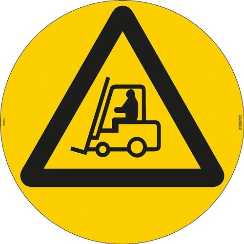 Golvdekal symbol godstrafik